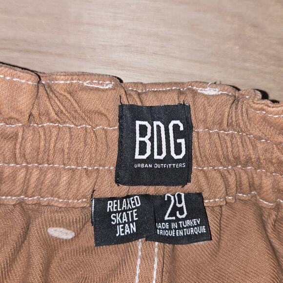 BDG Urban Outfitters Relaxed Skate Jean sz 29 tan brown - Picture 5 of 8